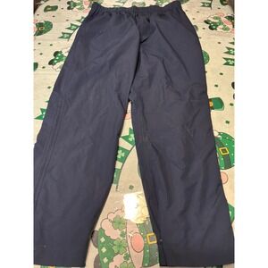 Zero Restriction Tour Series Men Golf Rain Pants Navy Blue Size Large Waterproof
